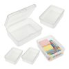 5x Plastikowy Pojemniczek z Zamknięciem 85x61x25mm Pudełeczko Organizer
