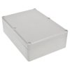 Obudowa hermetyczna Z74JH, 126 × 176,8 × 55,7 mm, PS, jasnoszara, Kradex