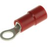 Zacisk oczkowy rozmiar przewodu 1.5mm² Ø , M3.5 izolowany średnica wew 3.7mm Czerwony RS PRO