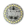 Round LED Panel - 15W - 230V - Cold White Light - 22 SMD 2835 LEDs