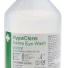 Butelka z płynem do płukania oczu Przenośne rozmiar: 500 ml RS PRO Butelka płynu do przemywania oczu zawiera: Butelka