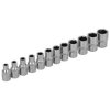Zestaw nasadek 1/4” 12elem. 4,4.5,5,5.5,6,7,8,9,10,11,12,13mm STALCO S-54023