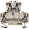 Component terminal block, screw connection, 0.5-4.0 mm², 10 A, 6 kV, dark beige, 1023400000