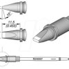 R245020 Lötspitze R245, Meißelform, R245020/3,0 x 1,0 mm