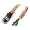 Przewód zasilający Phoenix Contact 1624785 7 Core 2 m Poliuretan, Sheath Pomarańczowy 10.7 mm OD, 63V 105 °C