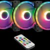 88885536 Inter-Tech Argus RGB fan set RS-14, 3x 120 mm
