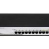 Switch D-LINK 8xPoe, 2xSFP, PoE max 78W DGS-1210-10P