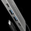 HMC-5G21 AXAGON HMC-5G21 USB HUB 2x USB-A + 2x USB-C + HDMI
