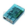 Obudowa Raspberry Pi Model 3B+/3B/2B - niebieska z dostępem GPIO