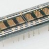 Wyświetlacz diodowy LED 8-znakowy 7 x 5 0,23 mcd 5 x 7, Czerwony 4.6mm Broadcom 637 nm