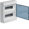 Rozdzielnica natynkowa 24 modułowa 2x12M drzwi transparentne IP40 COSMOS VD212TP HAGER