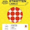3374 Marking dots, Ø 18 mm, red, permanent