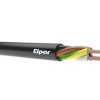 Przewód OW 4x2,5 mm2 (300/500V) gumowy warsztatowy H05RR-F (krążki 100m) 5901854403298 ELPAR