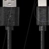 CCGL60601BK10 USB 2.0 cable, A connector > USB-C connector, 1 m, black