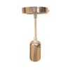 Lampa Wisząca Vt-7448 E27 Gold Rose 3777
