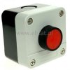Przycisk chwilowy czerw.w obud. NC niski GB2 B101