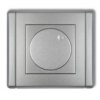 Flexi Ściemniacz Elektroniczny Przyciskowo-Obrotowy Srebrny Metalik 7Fro-1