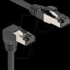 80449 Patchcable Cat.8.1 S/FTP downwards angled / straight 10 m