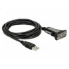 Delock 65962 USB 2.0 Adapter [1x USB 2.0 connector A - 1x RS232 plug] 3 m