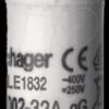 LE1832 Fuse insert D02 E18, 32 A, 400 V, gG, with indicator