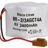 Bateria litowa BR-2/3AGCT4A 6V 2.4Ah (do sterowników PLC FANUC)