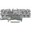 WAGO 2002-1861 4 Conductor Carrier Terminal Block Grey