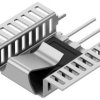 Clip-on heatsink, (L x W x H) 35 x 23 x 9 mm, 18.1 K/W, solderable surface, 10151861