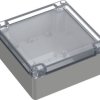 TRU COMPONENTS TC-10860728 Obudowa uniwersalna, (D x S x W) 134.70 x 134.70 x 60.10 mm, poliwęglan, 1 szt.