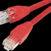 1.0m Cat.5e cable, red, network cable RJ45