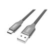 Kabel USB/USB-C 1m Gray 2.0 UNITEK, Wtyk-Wtyk