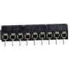 TruConnect 213990 9 Way 10A Black Interlocking Terminal Block 5mm