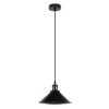 VT-7424 Lampa wisząca Retro czarna 3753 V-TAC