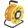 Renkforce RF-4452664 Networks Cable reel Orange Round Cable 90m CAT 7a S/FTP