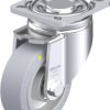 Blickle 918002 LH-ALEV 100K-1-SG-AS Rolka obrotowa z blachy stalowej Średnica koła: 100 mm Maksymalne obciążenie: 200 kg