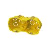 Puszka p/t 60 podwójna do karton-gipsu głęboka 0286-00N żółta Elektro-Plast