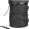 Eufab Garbage bucket foldable 17526 Kosz na śmieci 4 l (Ø x W) 160 mm x 205 mm czarny 1 szt.