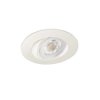 Oprawa downlight LED FIZU CCT W 4W max 370lm ciepła/neutralna/zimna 3000-6500K IP44/20 regulowana 30st. biały 39261