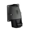 Złącze przemysłowe - zasilające 16A Gniazdo 690 V 3P+E Amphenol Industrial Czarny Montaż ścienny IP44