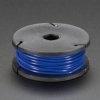 Adafruit Solid-Core Wire Spool - 25ft - 22AWG - Blue