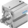 Siłownik kompaktowy skok: 5mm Festo Ø 25mm jednostronnego działania Action AEN-S-25-5-A-P
