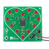 Bijące serce LED, AVTEDU620. Zestaw DIY do nauki lutowania