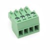 TLP4-CPF4 Kostka zaciskowa 4pin , prosta, z gniazdem, raster 3,81 mm