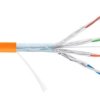 Kabel teleinformatyczny securityNET F/FTP kat.6A LSZH B2ca /szpula 500m/
