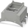 Upper part of housing, PC, (W x H x D) 71.6 x 89.7 x 54.85 mm, 4 HP, light gray, for enclosure, 2896050