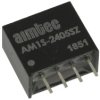 Przetwornica; AM1S-2405SZ; konwerter DC/DC; 24V (21,6÷26,4)V; DC; 5V; DC; 200mA; 1W; izolowany; 1kV; SIL4; przewlekany (THT); Ai