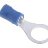 Zacisk oczkowy rozmiar przewodu 2.5mm² Ø , M8 izolowany średnica wew 8.4mm Niebieski RS PRO