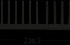 Profile heat sink, 50x226.5x40mm, 0.9K/W