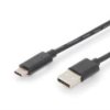 Kabel połączeniowy USB typu C - USB 2.0 - USB typu C na A (męski / męski) - długość 3,0 m - 3A - 480 Mbit / s - czarny