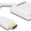 adapter HDMI, VGA Delock 65346 65346, 12 cm