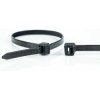 Cable tie, PA, (L x W) 430 x 4.8 mm, bundle-Ø 110 mm, black, UV resistant, -40 to 85 °C, 110256071, package with 100 pieces